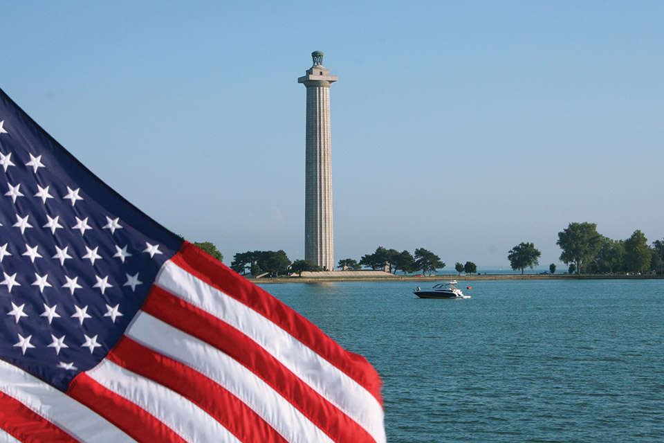 Perry's Victory and International Peace Memorial (photo courtesy of Lake Erie Shores & Islands)