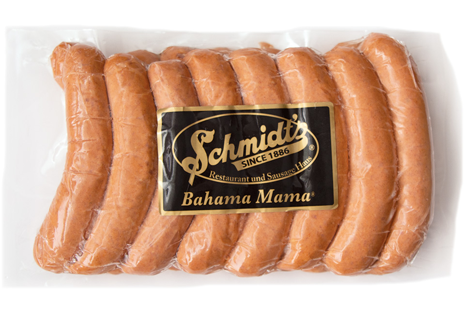 Schmidt's Bahama Mama sausage (photo by Rachael Jirousek)