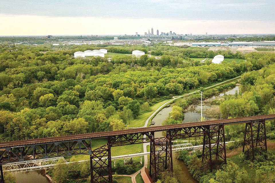 Ohio & Erie Canal Towpath Trail (photo by Brett Fisher)