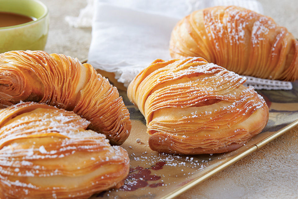 Corbo’s Bakery sfogliatelle (photo by Karin McKenna)