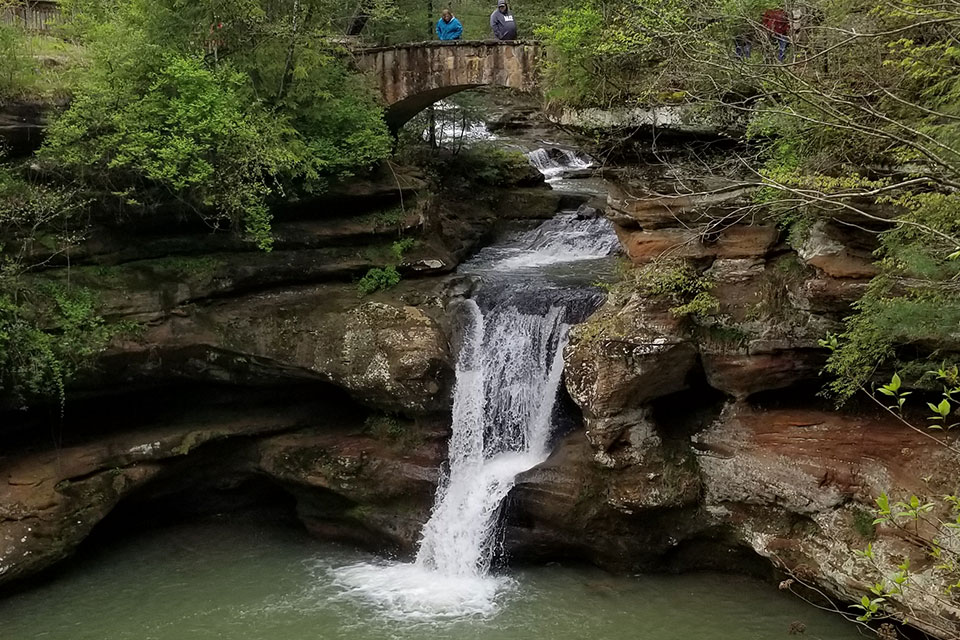 Upper Falls near Old Man’s Cave (photo by Jim Vickers)