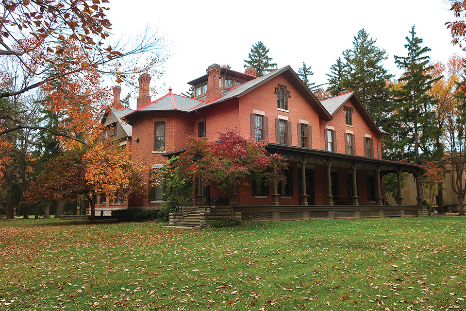 Rutherford B. Hayes Presidential Library & Museums exterior (photo by Kristina Smith)