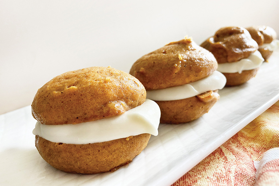 Pumpkin whoopie pies (photo by Rachael Jirousek)