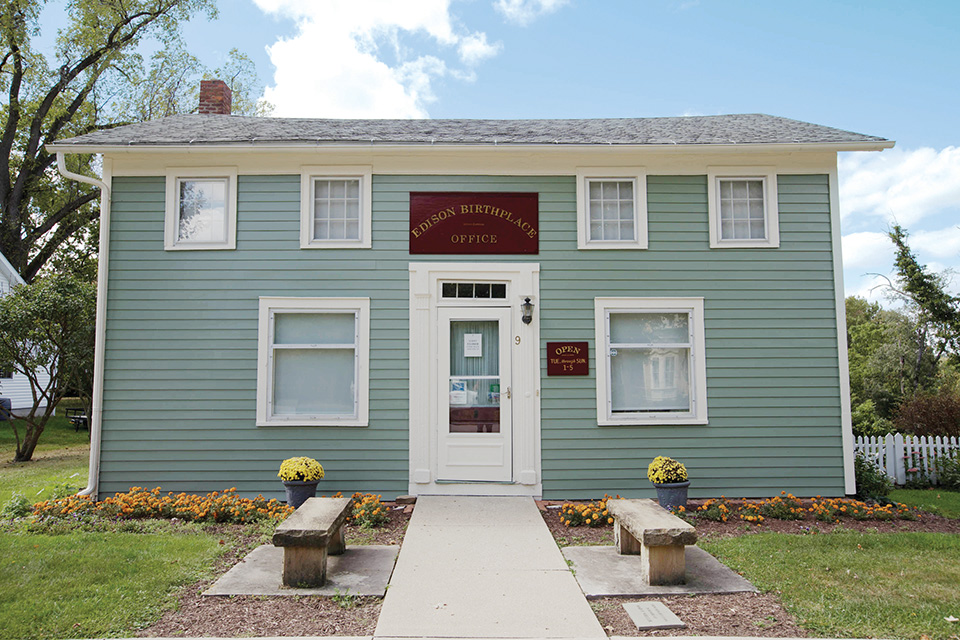 Thomas Edison Birthplace Museum office and display space