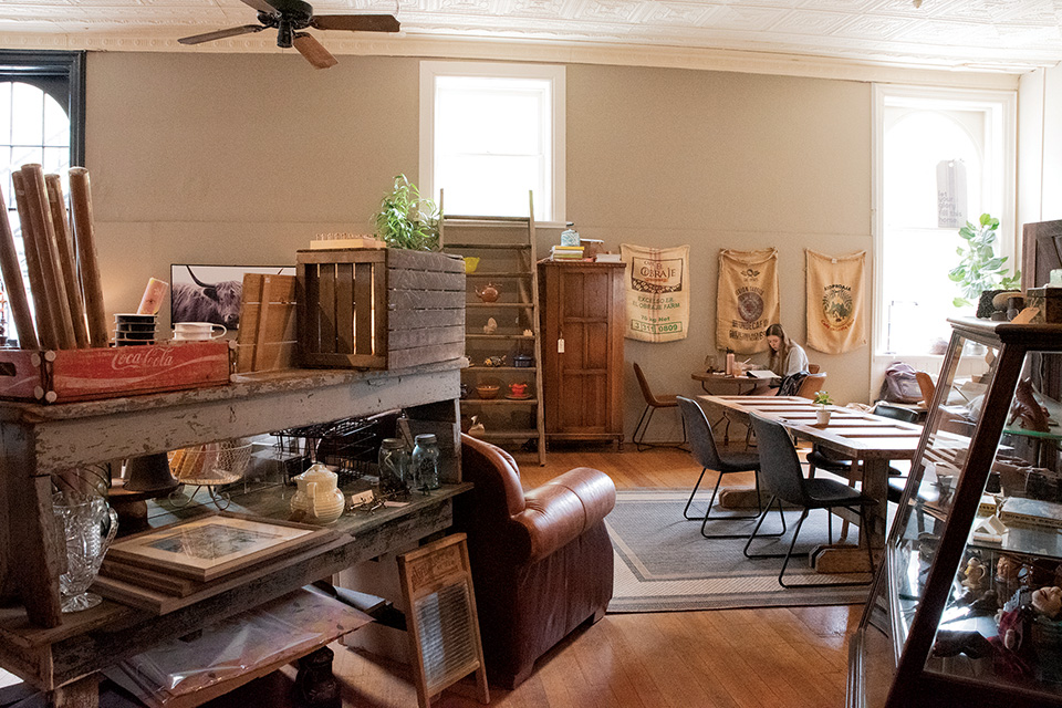 Delaware’s Coffeeology interior (photo by Rachael Jirousek)