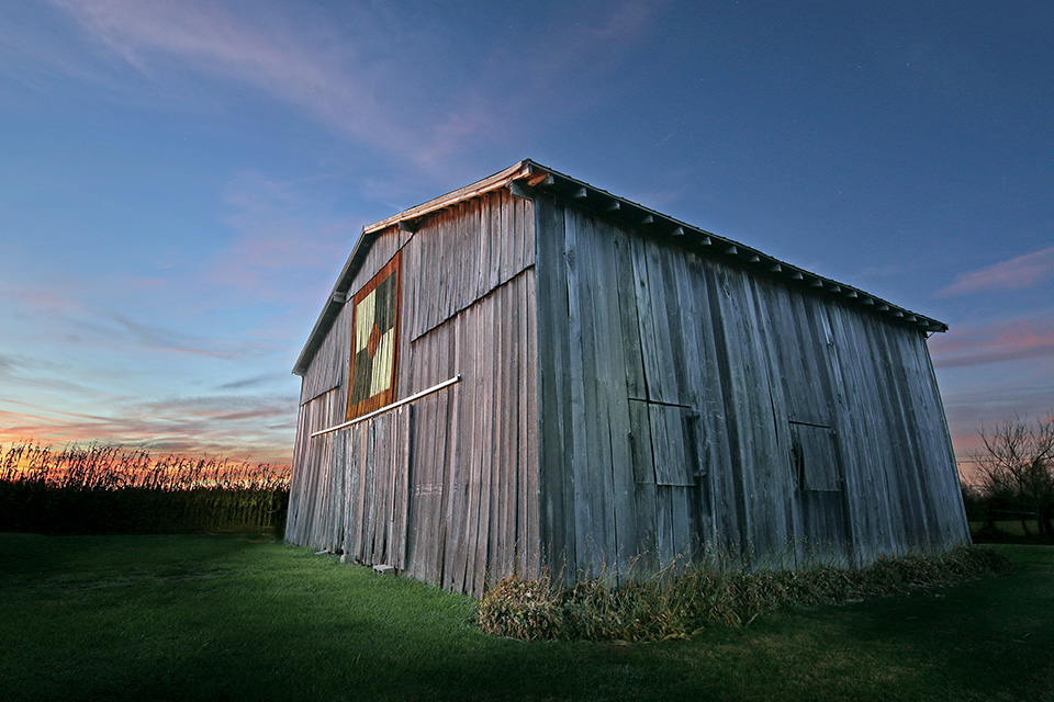 Adams County Bow Tie quilt barn (photo courtesy of Adams County Convention & Visitors Bureau)