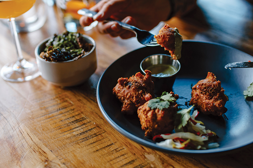 Hushpuppies at Watershed Kitchen + Bar in Columbus (photo by Megan Leigh Barnard)