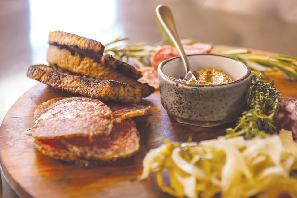 Charcuterie board from Silas Creative Kitchen in Versailles (photo by Matthew Allen)