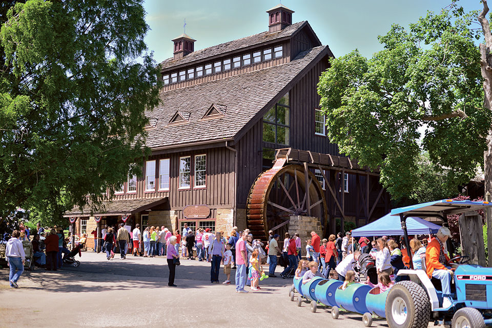 Exterior of Velvet Ice Cream at Ye Olde Mill in Utica (photo courtesy of Ye Olde Mill)