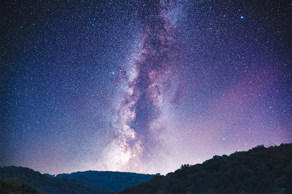 Night sky at Mohican State Park in Loudonville (photo by Zakk Sheehan)