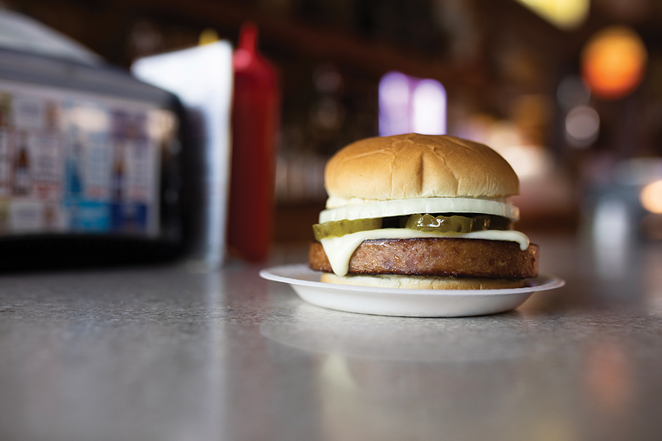 Waldo’s G&R Tavern’s famous bologna sandwich (photo by Casey Clark)