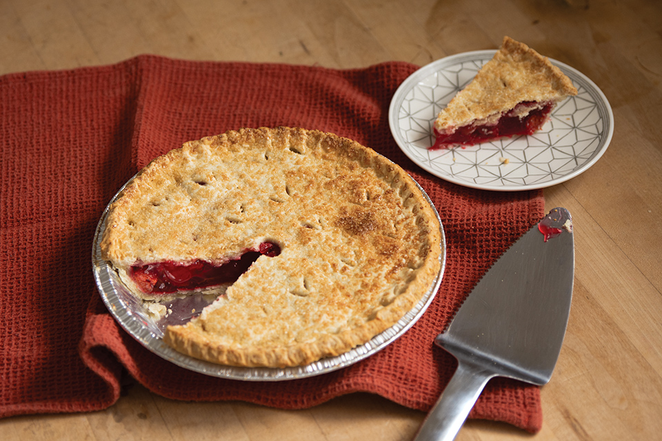 Cherry pie from Der Bake Oven Bakery & Cafe in Berlin (photo by Rachael Jirousek)