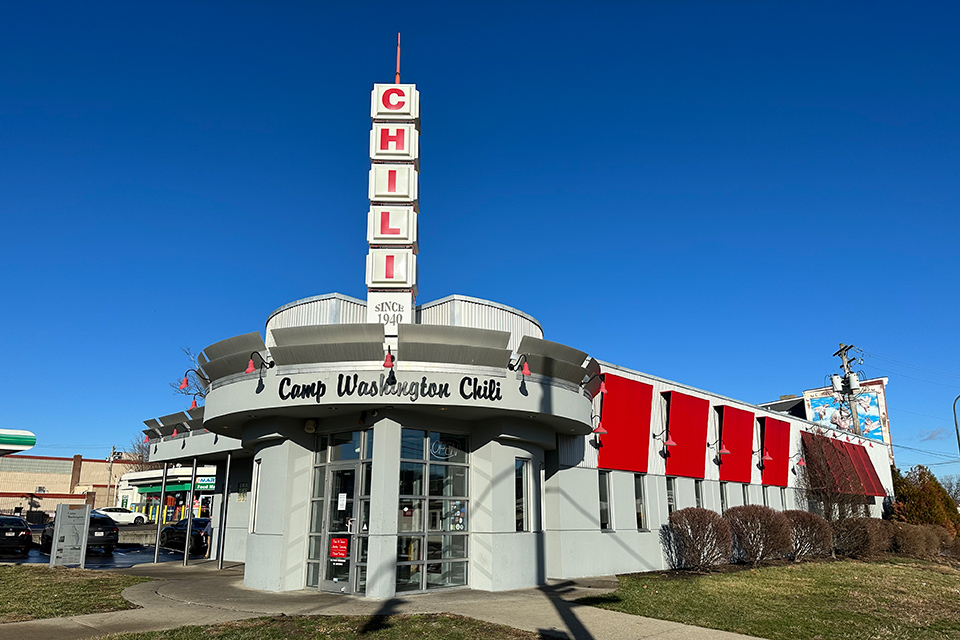 Cincinnati’s Camp Washington Chili exterior (photo courtesy of Camp Washington Chili)