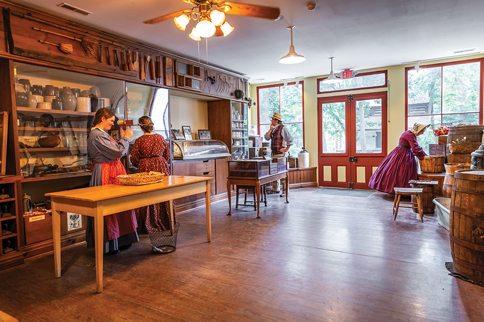 Costumed reenactors at Heritage Village Museum in Sharonville (photo by Matthew Allen)