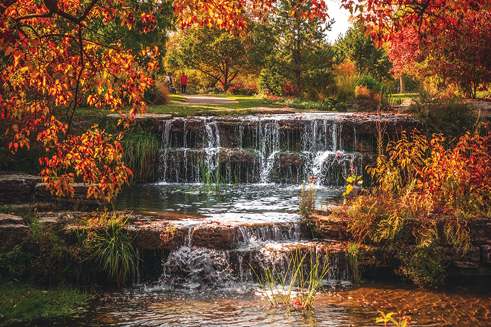 The Cascades at Franklin Park in Columbus (photo by Jessica Wilschek)