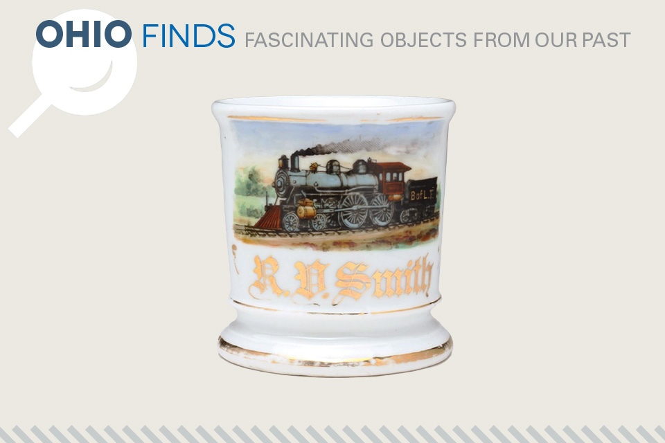 Ohio Finds 19thCentury Shaving Mug