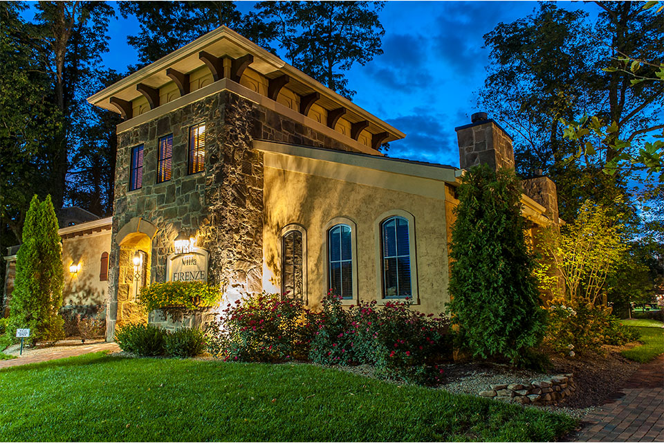 Exterior of one of The Villas at Gervasi Vineyard Resort & Spa in Canton (courtesy of Gervasi Vineyard Resort & Spa)