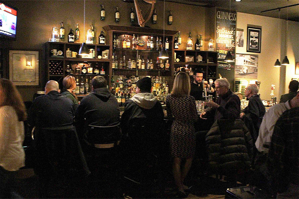 Bar patrons at Parnell’s Pub in Cleveland Heights (courtesy of Parnell's Pub)