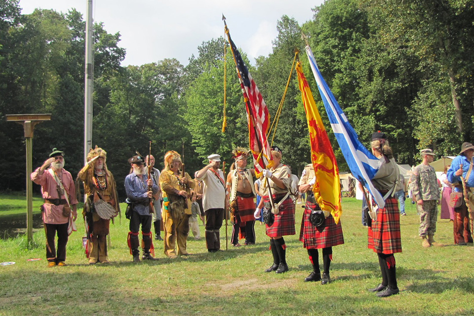 Reenactors at the Great Trail Festival (Courtesy of Great Trail Festival Facebook)