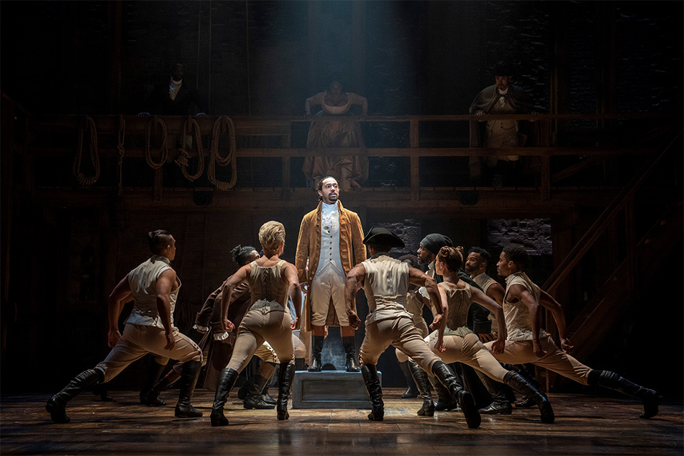 Hamilton National Tour (photo by Joan Marcus)