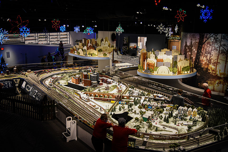 Holiday Junction with the Duke Energy Trains at Cincinnati Museum Center (photo courtesy of Cincinnati Museum Center)