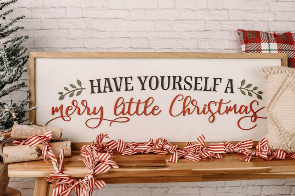 Home decor at Home for the Holidays in Lakewood (photo courtesy of event)