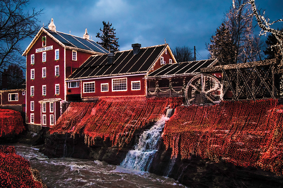 Legendary Lights of Clifton Mill (courtesy of Clifton Mill)