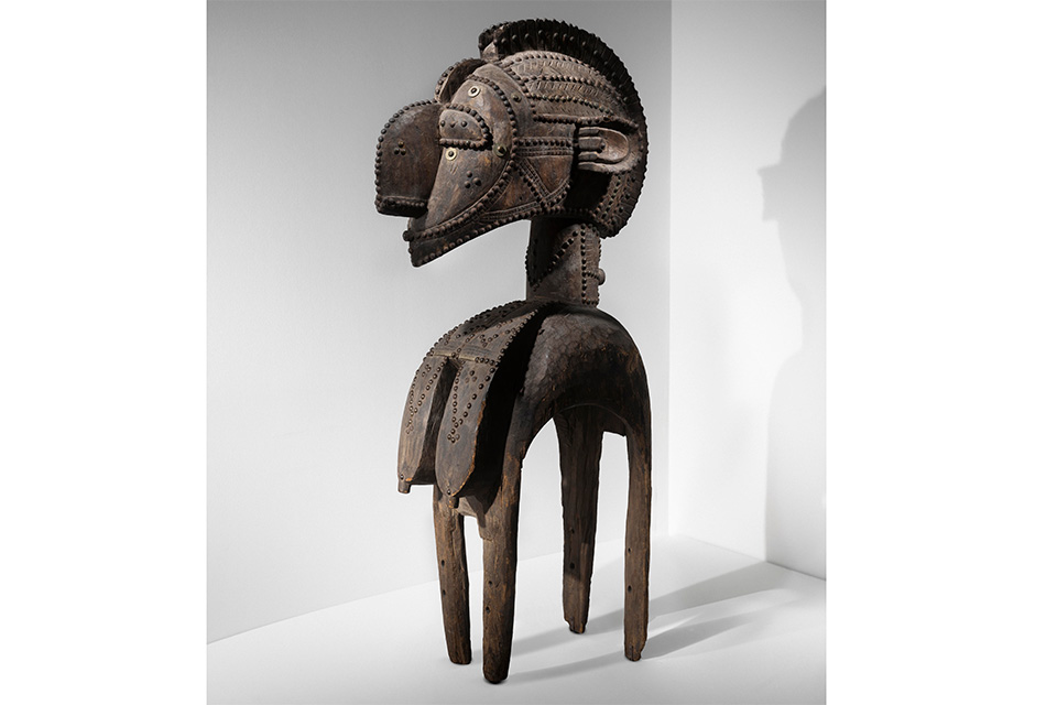 Baga Nimba Shoulder Mask, 20th century. Guinea. Purchased with funds from the Libbey Endowment, Gift of Edward Drummond Libbey, by exchage 2024.16