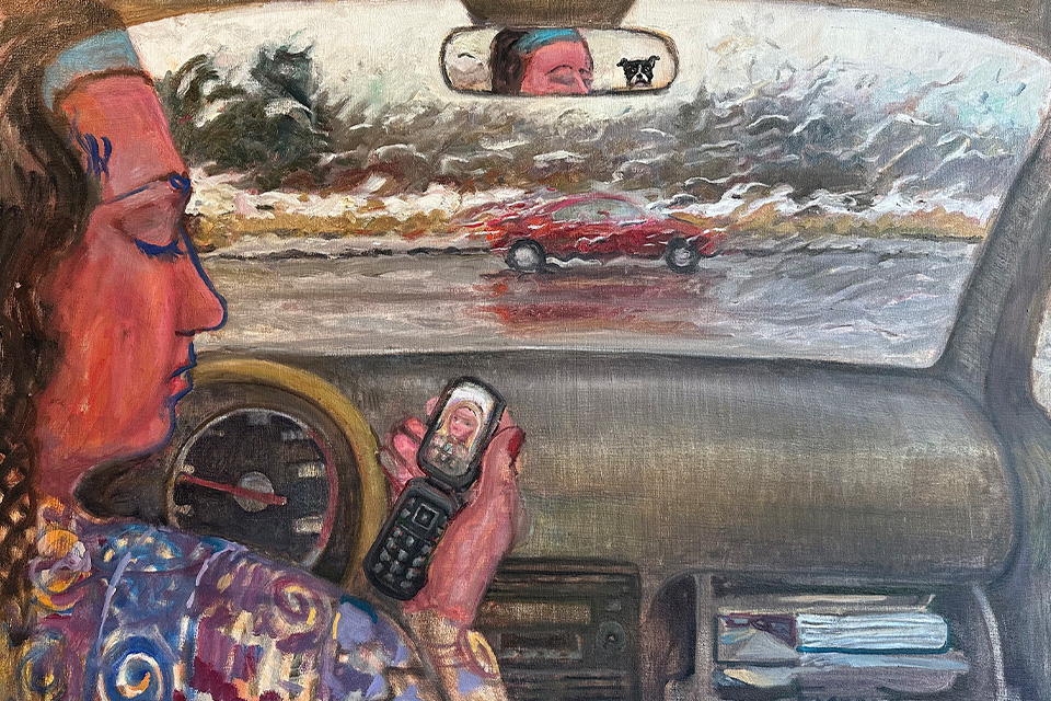 Paul Emory, The Accident, 2015, on loan from the artist