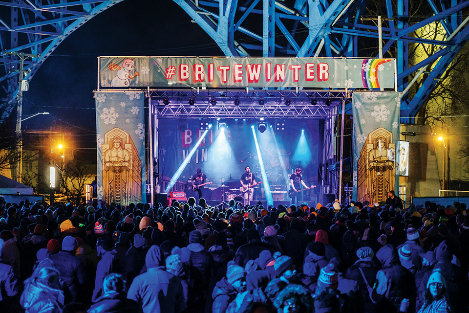 Embrace Winter at Cleveland's Outdoor Music Festival