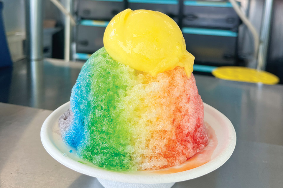 Hawaiian-style shave ice at Chilljoy in Gahanna (photo courtesy of Chilljoy)