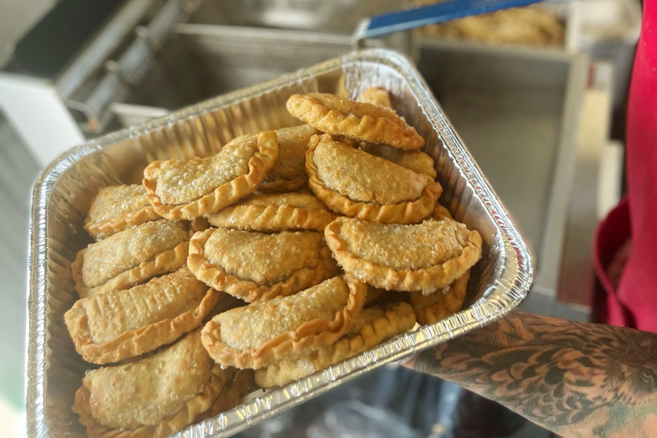 Empanadas at Sandusky’s The Gaucho & The Gringa food truck (photo courtesy of The Gaucho & The Gringa)