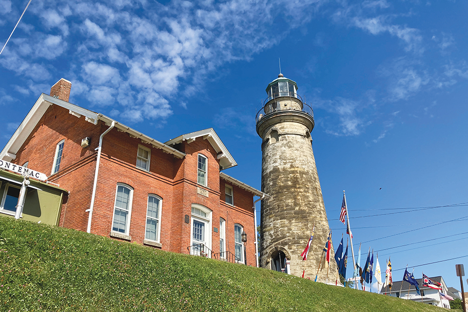 Fairport Harbor Marine Museum and Lighthouse in Fairport Harbor, Ohio (photo courtesy of Fairport Harbor Marine Museum and Lighthouse)