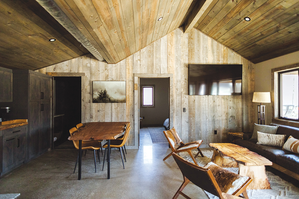 Interior at Standing Rock Farms in Madison (photo courtesy of Standing Rock Farms)