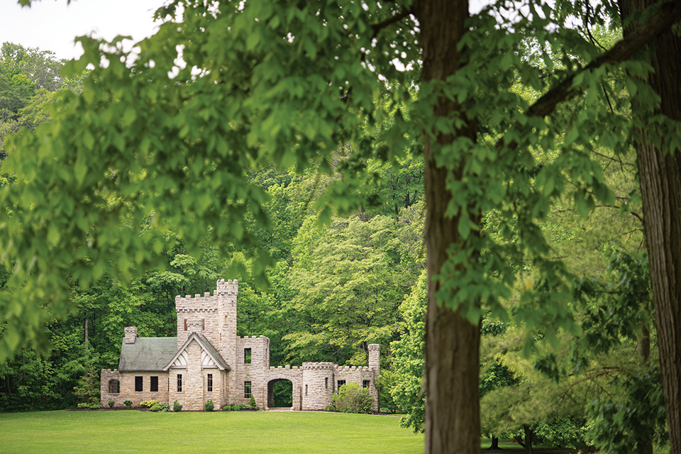 Squire’s Castle at Cleveland Metroparks’ North Chagrin Reservation in Willoughby Hills (photo courtesy of Cleveland Metroparks)