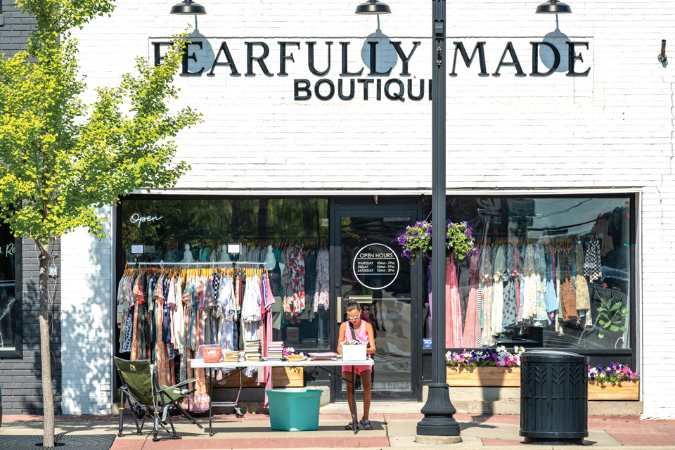 Fearfully Made Boutique in Bryan (photo by Doug Hinebaugh)