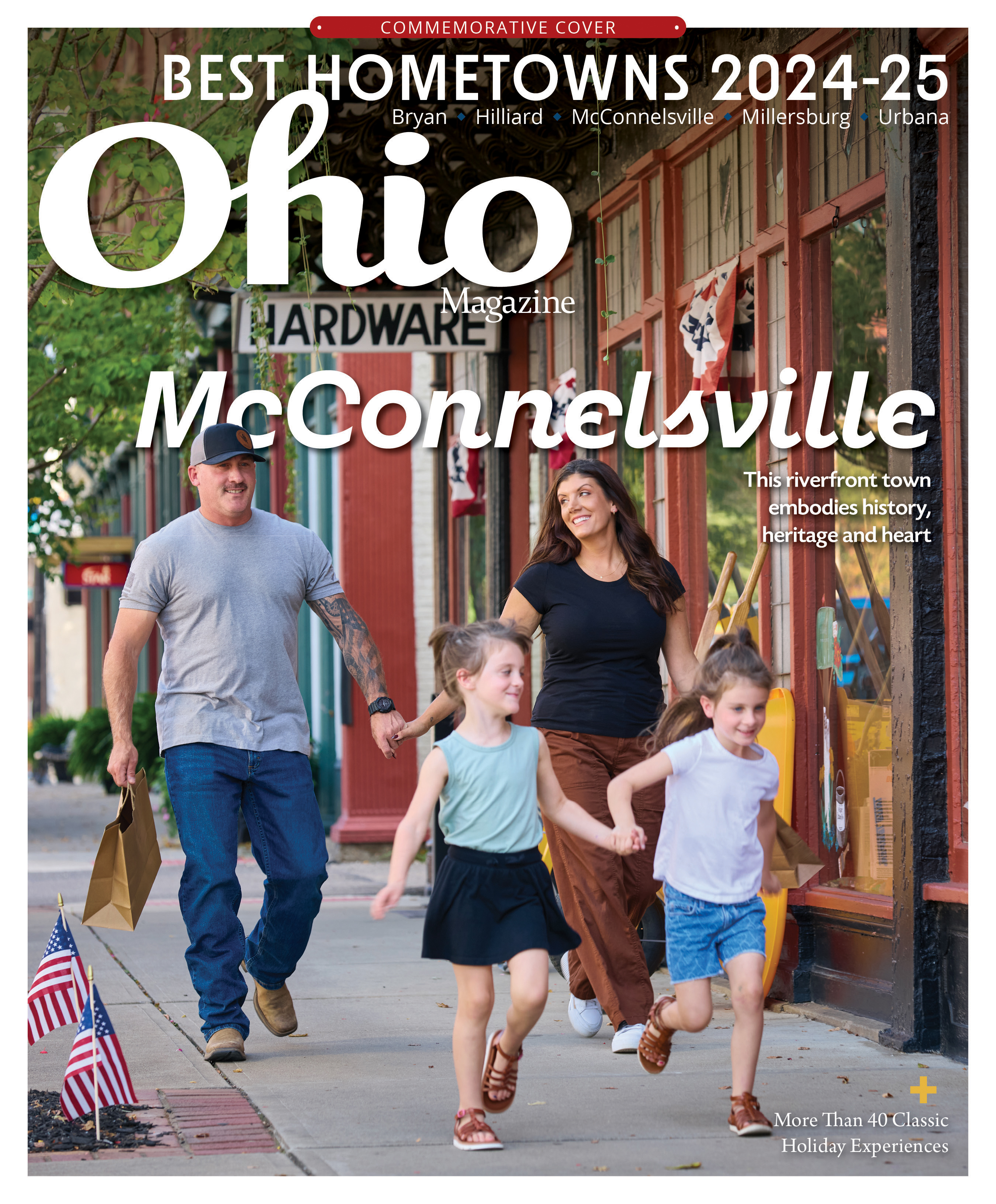 November-December 2024 McConnelsville Best Hometowns cover (photo by Brian Kaiser)