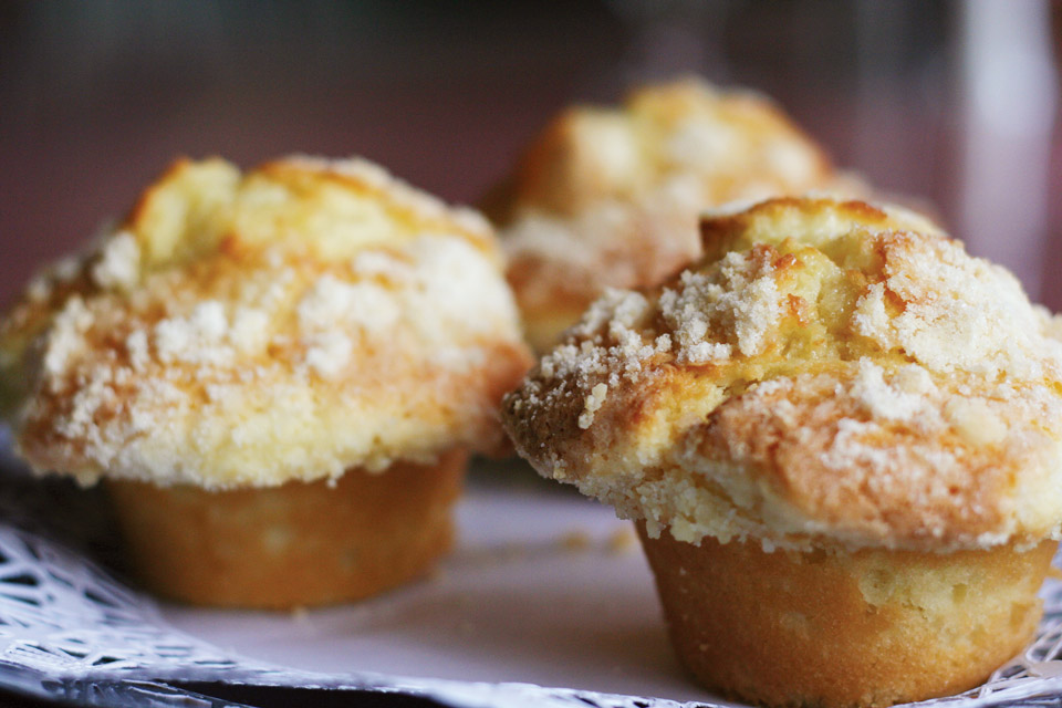 Lemon crumb muffins from The Granary in Wooster (photo courtesy of The Granary)