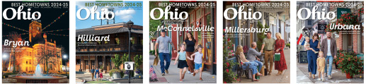 Covers of 2024-25 Best Hometowns Winners