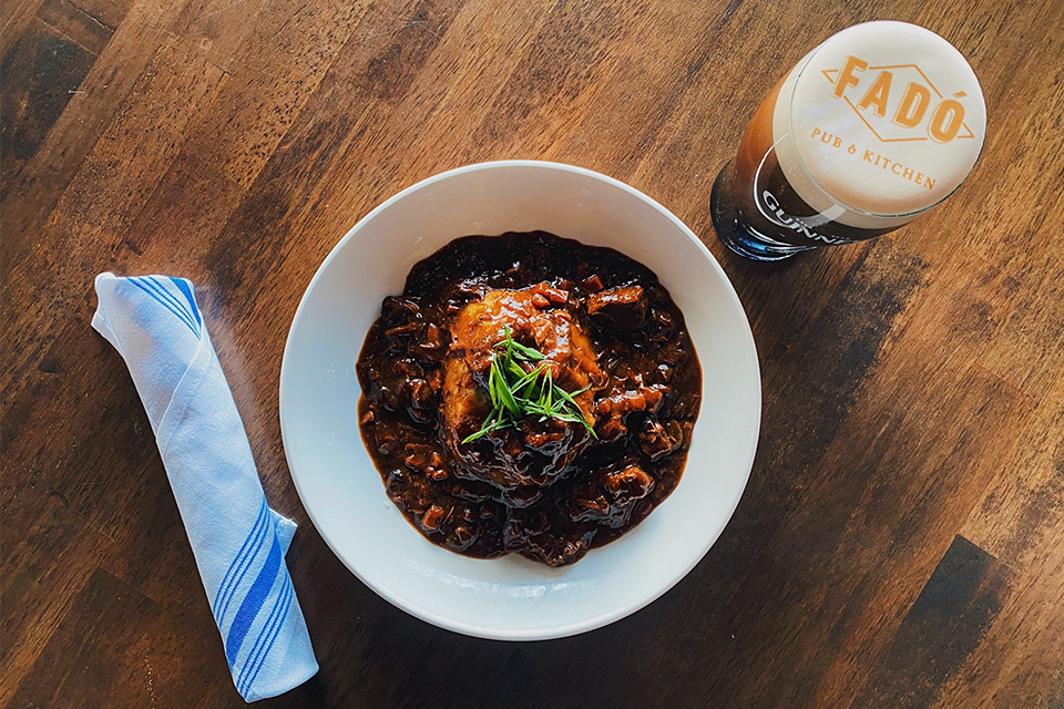 Beef Stew at Fado Pub & Kitchen (courtesy of Visit Dublin Ohio)