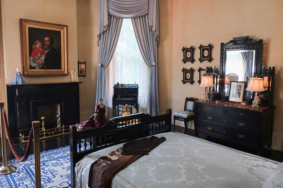 Fanny Hayes Bedroom (courtesy of Rutherford B. Hayes Presidential Library & Museums)
