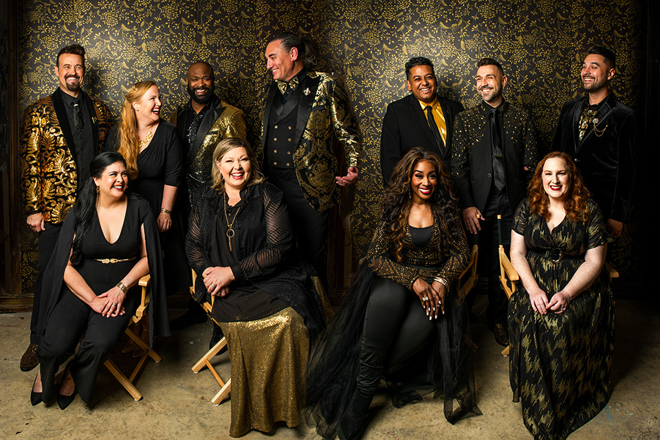 Group picture of Voctave musical group (photo courtesy of VMP Photography; photo by Greg Hernandez)