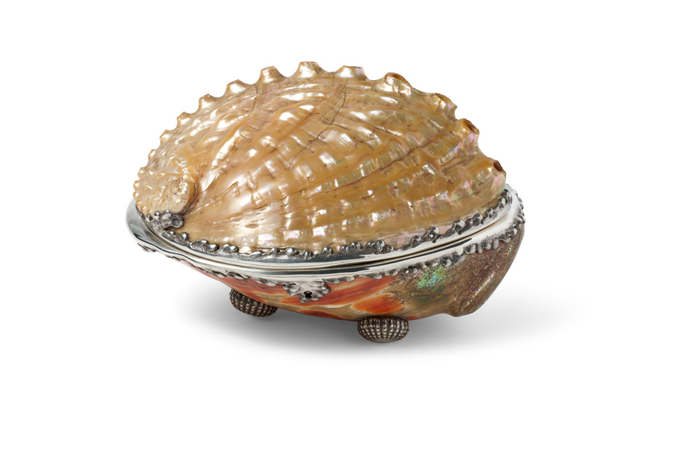 Abalone Shell Box Tiffany & Co., Collection of Neil Lane. Photo by Lendon Flanagan