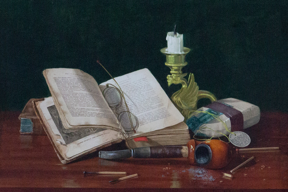 An Interesting Book, Claude Hirst Collection of the Canton Museum of Art; Purchased with funds from the Doran Foundation in memory of Edward A. and Rosa J. Langenbach
