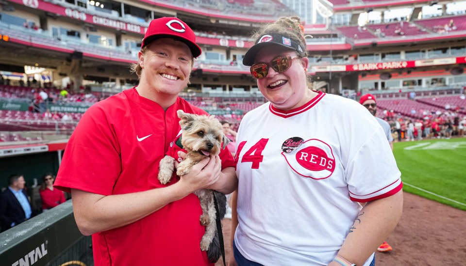 Bark at the Park (courtesy of Cincinnati Reds)