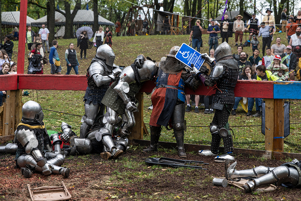 Knights Performance at Ohio Renaissance Festival (Checkmate Photography and Ohio Ren Fest)