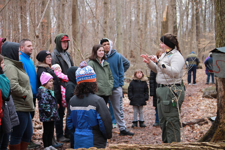 Maple Syrup Festival at Hueston Woods State Park (courtesy of Hueston Woods State Park)