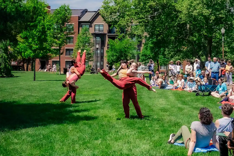 Tea in the Topiary Garden (courtesy of Columbus Modern Dance Company)