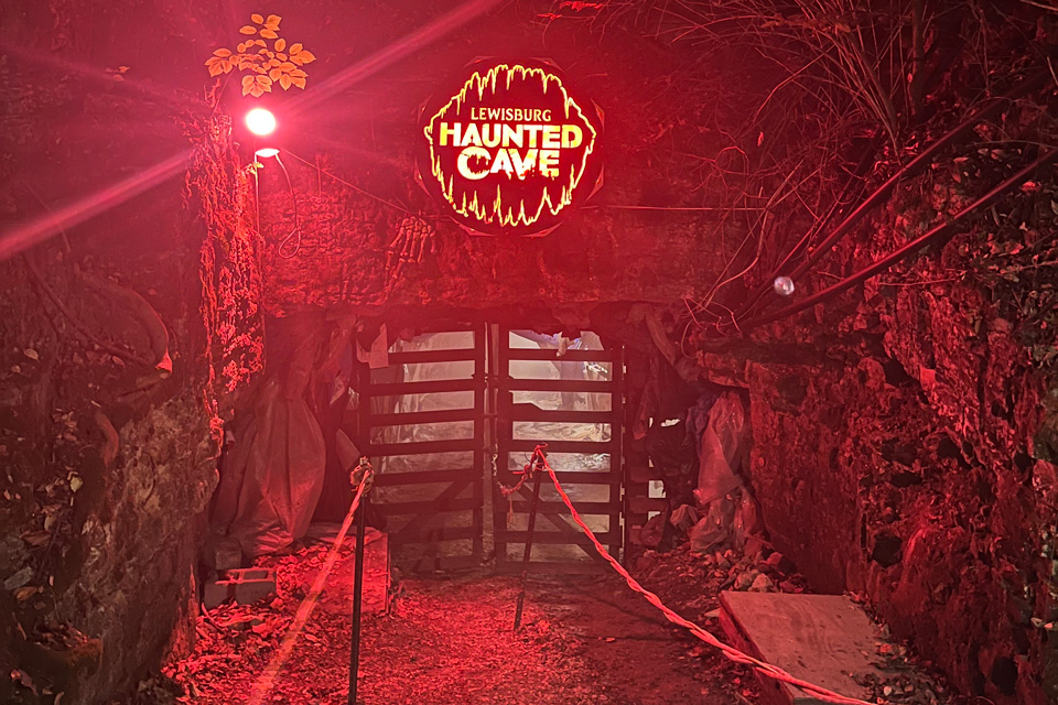 Lewisburg Haunted Cave Exterior (courtesy of Lewisburg Haunted Cave)
