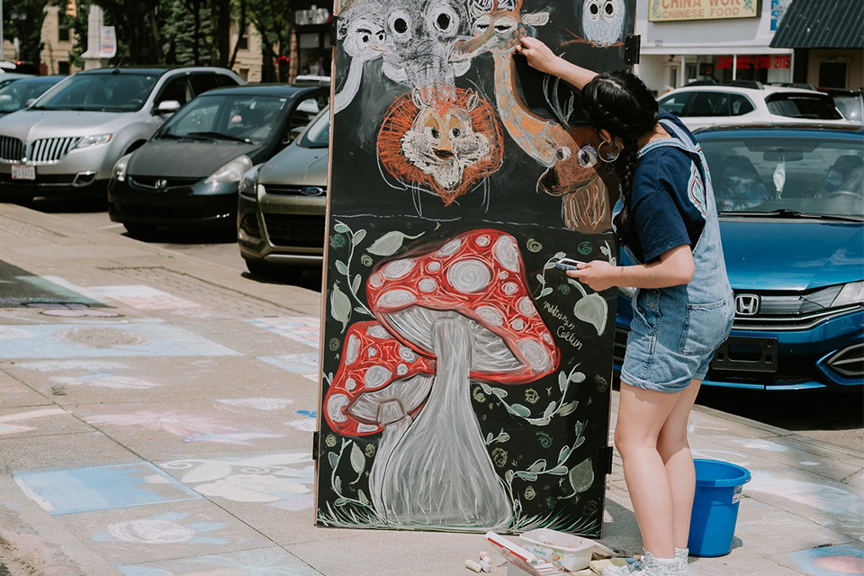 Art on the Alley (courtesy of Tuscarawas Partnership)